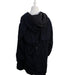 A Navy Rain Jackets from Seraphine in size L for maternity. (Back View)
