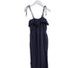 A Navy Sleeveless Jumpsuits from Zhoe & Tobiah in size 4T for girl. (Back View)