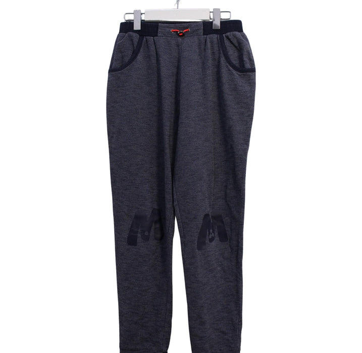 A Navy Sweatpants from Momonittu in size 12Y for boy. (Front View)