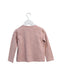 A Pink Long Sleeve Tops from Knot in size 3T for girl. (Back View)