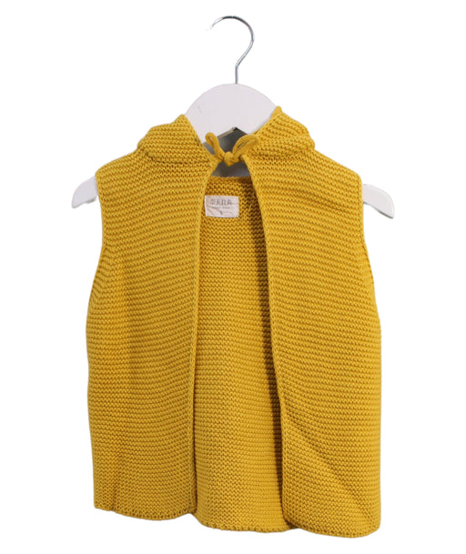 A Yellow Outerwear Vests from Naomi Wear in size 2T for girl. (Front View)
