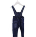 A Blue Long Overalls from Momonittu in size 12-18M for girl. (Back View)