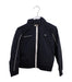 A Black Lightweight Jackets from Armani in size 6T for boy. (Front View)