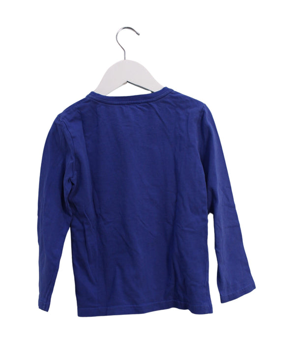 A Blue Long Sleeve Tops from Karl Lagerfeld in size 6T for boy. (Back View)