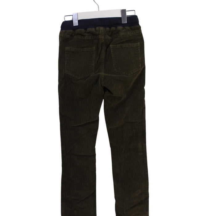 A Green Casual Pants from Petit Bateau in size 8Y for boy. (Back View)