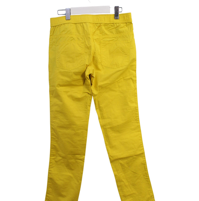A Yellow Casual Pants from Petit Bateau in size 8Y for boy. (Back View)