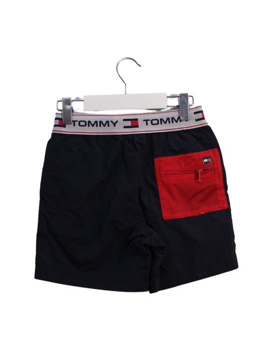 A Navy Shorts from Tommy Hilfiger in size 8Y for boy. (Back View)