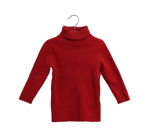 A Red Long Sleeve Tops from Nicholas & Bears in size 12-18M for girl. (Front View)