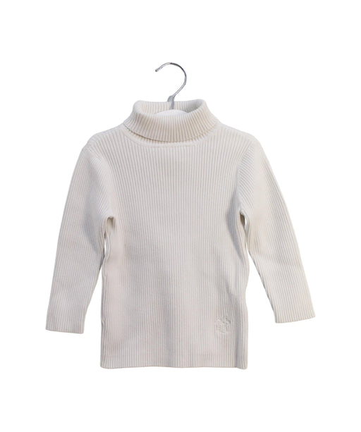 A White Long Sleeve Tops from Nicholas & Bears in size 12-18M for girl. (Front View)