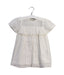A White Short Sleeve Dresses from Chloe in size 12-18M for girl. (Front View)