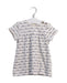 A White Short Sleeve Tops from Chloe in size 6-12M for girl. (Front View)