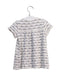 A White Short Sleeve Tops from Chloe in size 6-12M for girl. (Back View)