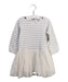 A White Long Sleeve Dresses from Petit Bateau in size 12-18M for girl. (Front View)