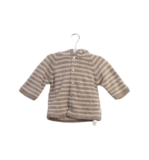 A Brown Lightweight Jackets from Sergent Major in size 3-6M for neutral. (Front View)