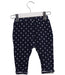 A Navy Sweatpants from Seed in size 6-12M for girl. (Back View)