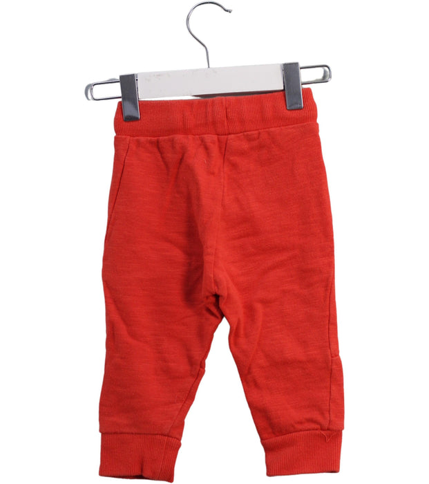 A Red Sweatpants from Seed in size 6-12M for boy. (Back View)