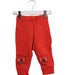 A Red Sweatpants from Seed in size 6-12M for boy. (Front View)