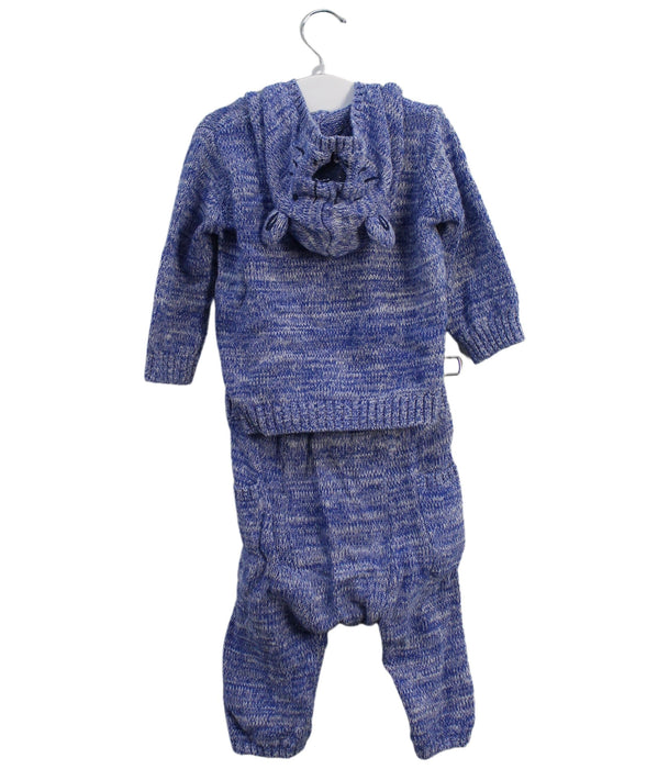 A Blue Pants Sets from Seed in size 6-12M for boy. (Back View)