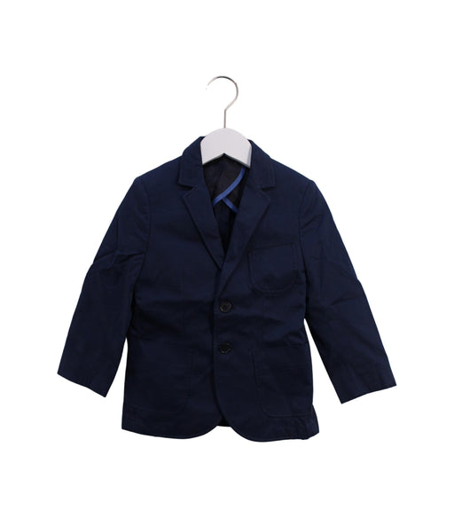 A Navy Blazers from Stella McCartney in size 5T for boy. (Front View)