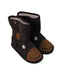 A Brown Winter Boots from EMU Australia in size 5T for girl. (Front View)