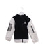 A Black Lightweight Jackets from Adidas in size 4T for boy. (Front View)