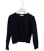 A Navy Cardigans from Burberry in size 8Y for girl. (Front View)