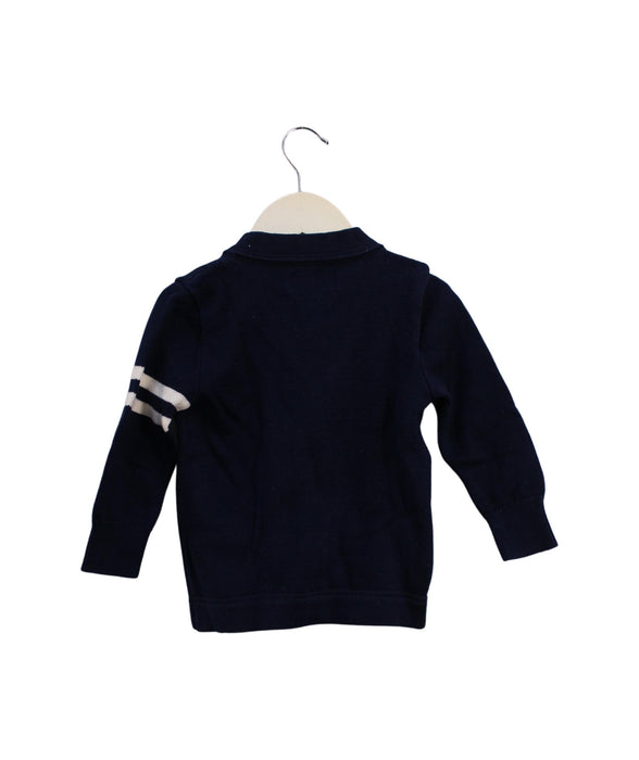 A Navy Cardigans from Polo Ralph Lauren in size 2T for boy. (Back View)