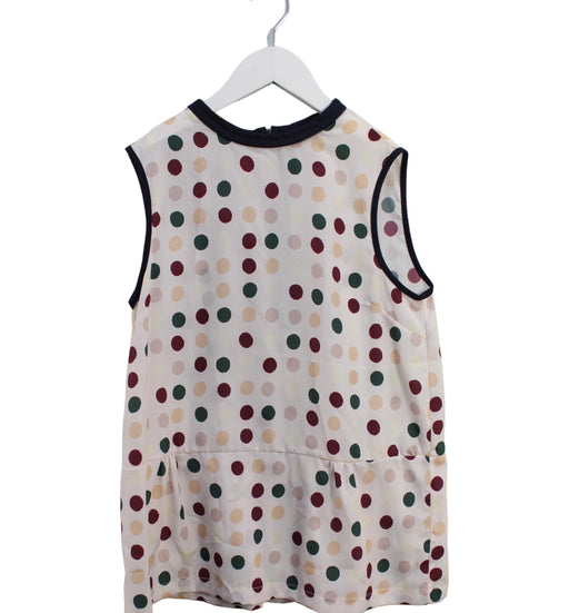 A White Sleeveless Tops from Marni in size 12Y for girl. (Front View)