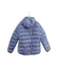 A Blue Puffer/Quilted Jackets from Adidas in size 9Y for girl. (Back View)