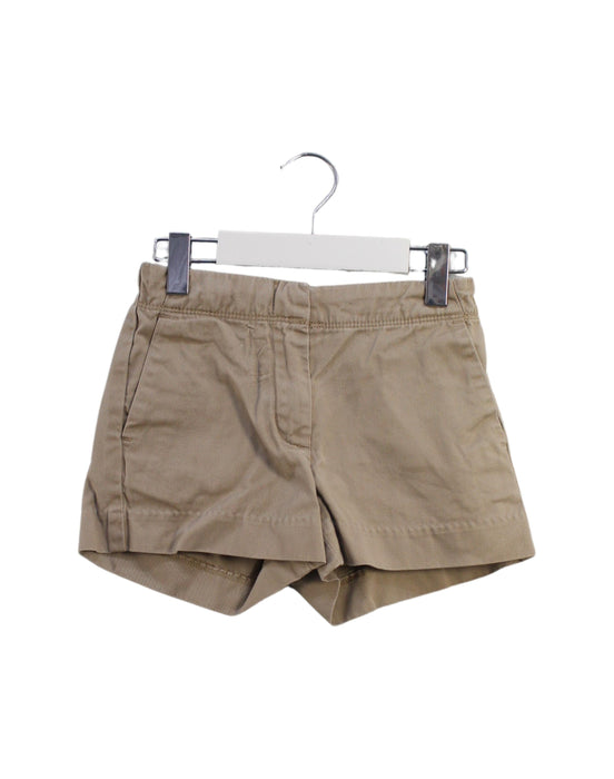 A Beige Shorts from Crewcuts in size 8Y for boy. (Front View)