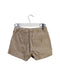 A Beige Shorts from Crewcuts in size 8Y for boy. (Back View)