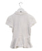A White Short Sleeve Polos from Polo Ralph Lauren in size 7Y for girl. (Back View)