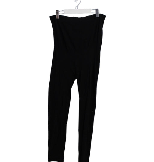 A Black Leggings from Seraphine in size S for maternity. (Front View)