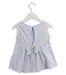 A Blue Sleeveless Tops from Lapin House in size 2T for girl. (Back View)
