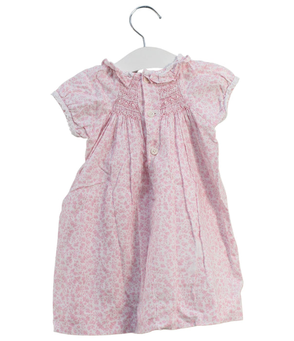 A Pink Short Sleeve Dresses from Neck & Neck in size 18-24M for girl. (Back View)