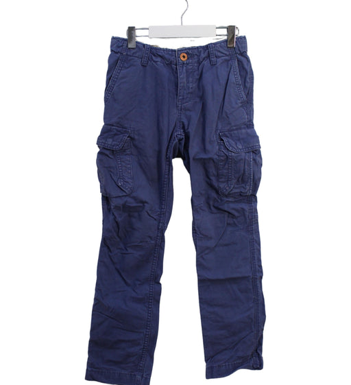 A Blue Casual Pants from Scotch Shrunk in size 8Y for boy. (Front View)