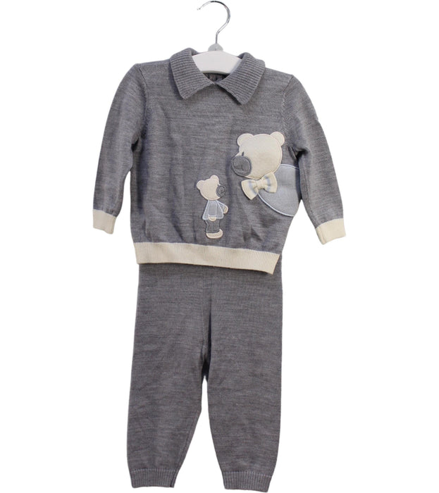 A Grey Pants Sets from Nicholas & Bears in size 12-18M for boy. (Front View)
