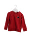 A Red Crewneck Sweatshirts from Moncler in size 3T for boy. (Front View)