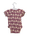 A Pink Short Sleeve Bodysuits from Kate Quinn in size 3-6M for girl. (Back View)