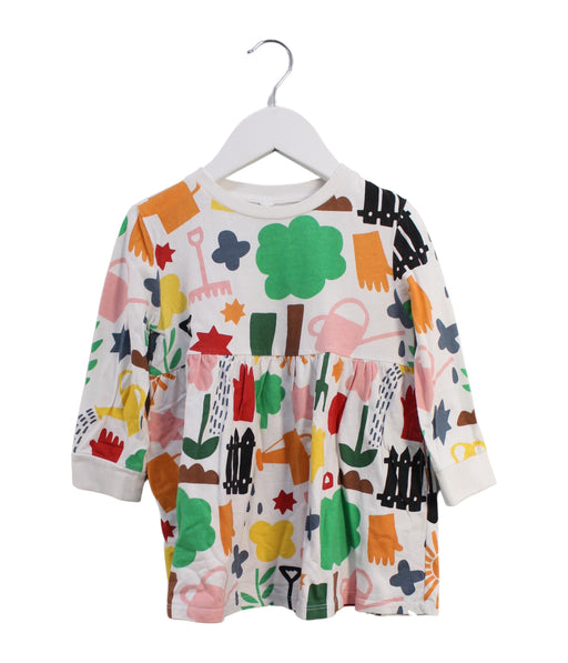 A Multicolour Long Sleeve Dresses from Stella McCartney in size 3T for girl. (Front View)