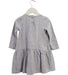 A Grey Long Sleeve Dresses from The Bonnie Mob in size 2T for girl. (Back View)