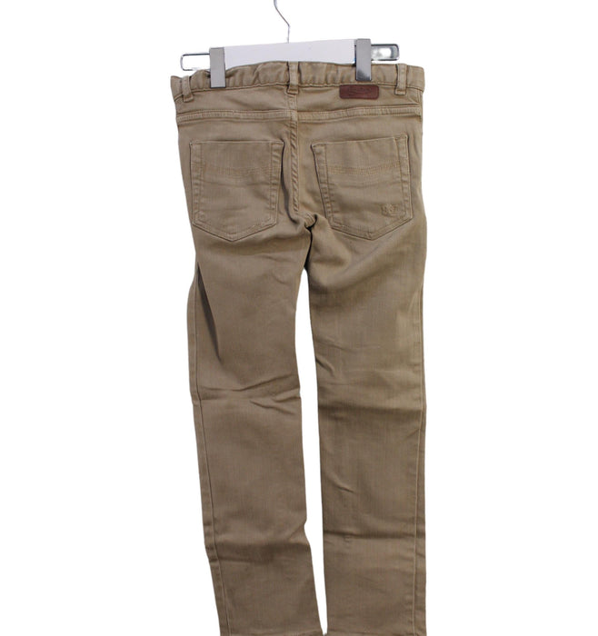 A Brown Casual Pants from Bonpoint in size 6T for boy. (Back View)