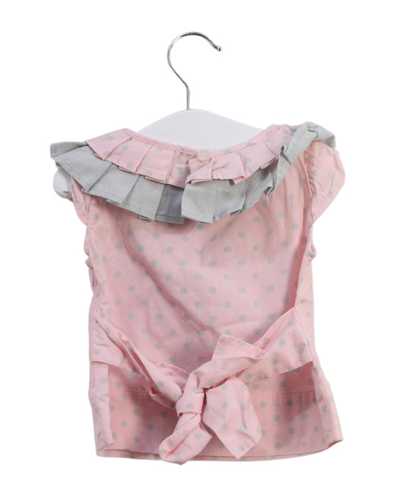 A Pink Sleeveless Tops from Nicholas & Bears in size 6-12M for girl. (Back View)