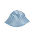 A Blue Sun Hats from Petit Bateau in size 6T for girl. (Front View)