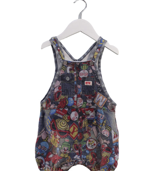 A Multicolour Overall Shorts from Hysteric Mini in size 6-12M for boy. (Front View)