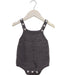 A Grey Sleeveless Bodysuits from Aosta in size 6-12M for girl. (Front View)