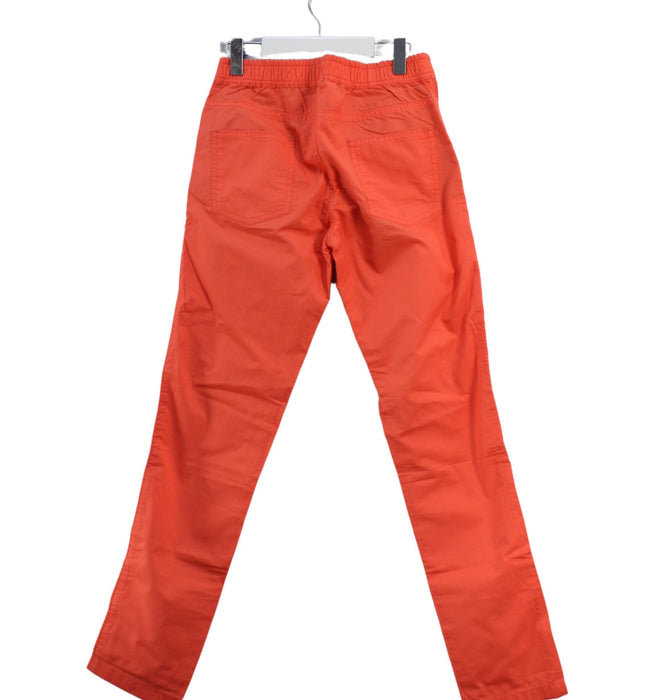 A Orange Casual Pants from Petit Bateau in size 10Y for boy. (Back View)