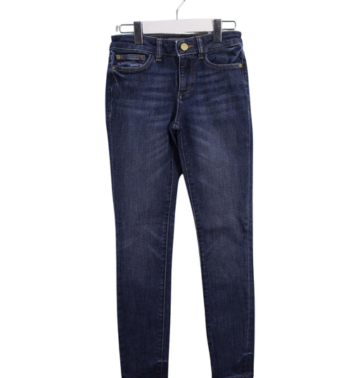 A Blue Jeans from DL1961 in size 8Y for girl. (Front View)