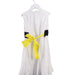 A White Sleeveless Dresses from Il Gufo in size 8Y for girl. (Back View)