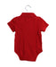 A Red Short Sleeve Bodysuits from Tommy Hilfiger in size 6-12M for boy. (Back View)
